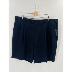Ballin Men Size 42 Comfort-EZE Cancun Style Navy Blue Golf Dress‎ Shorts